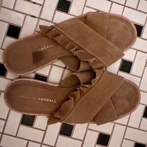 Loeffler Randall Suede sandals. Size 7